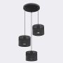 Emibig KARBON 1651/3PREM Hanglamp 3x15W/E27 IP20