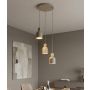 Emibig MESI 1694/3PREM Hanglamp 3x8W/GU10 IP20
