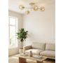 Emibig ROMA 1636/4 Plafondlamp 4x10W/E14 IP20