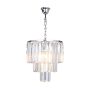 Zuma Line AMEDEO 17106/3+1-CHR Hanglamp 4x40W/E14