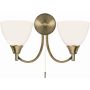 Endon ALTON 1805-2AN Wandlamp 2x60W/E14 IP20