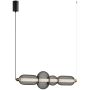 Italux Marco PND-84283-4-BK Hanglamp 1x16W/LED 3000K 900lm IP20