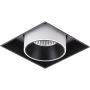 Italux Novum Trimless Single 4000K GL7119-1/12W 4000K WH+BL Inbouwspot 1x12W/LED 4000K 810lm IP20