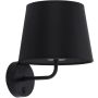 TK Lighting MAJA BLACK 1884 Wandlamp 1x60W/E27
