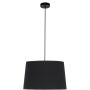 TK Lighting MAJA BLACK 1885 Hanglamp 1x60W/E27