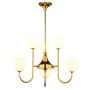 Jupiter SELEN 1941 Plafondlamp 6x14W/G9 IP20