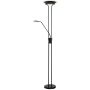 Lucide CHAMPION-LED 19792/24/30 Staande lamp 2x24w/led 3000k 1600lm+320lm ip20
