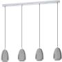Eglo ALOBRASE 98616 Hanglamp 4x40W/E27
