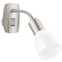 Eglo DAKAR 3  92935 Wandlamp met stopcontact 1x25W/E14 IP20