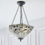 Endon METROPOLITAN 70777 Hanglamp 3x60W/E27 IP20