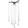 Zuma Line BOSTON 0603-07C-SDB1 Hanglamp 7x42W/LED 3000k 3850lm ip20