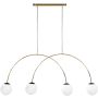 Zuma Line BOW 1219 Hanglamp 4x10W/E14 ip20
