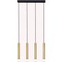Zuma Line VELIC P241125804GD Hanglamp 4x5W/G9 ip20