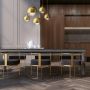 Maytoni FERMI P140-PL-170-5-G Hanglamp 5x60W/E27