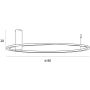 Maxlight QUEEN C0240 Plafondlamp 1x20w/led 3000k 1320lm ip20