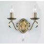 Endon BERNICE 2030-2AN Wandlamp 2x60W/E14 IP20