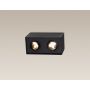Maxlight BASIC SQUARE C0089 Opbouwspot 2x50w/gu10 ip20