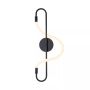 Zuma Line BALBO 20006WB-BK Wandlamp 1x10W/LED 3000K|4000K|6000K 870lm IP20