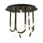 Zuma Line BALBO 2023573-BK Plafondlamp 1x45W/LED 3000K|4000K|6000K 3830lm IP20