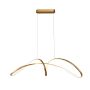 Zuma Line FERMI 20026P-GD Hanglamp 1x50W/LED 3000K|4000K|6000K 2800lm IP20