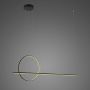 Altavola Design Linea No.2 LA087/PX120_40_3k_39W_black Hanglamp 2x39W/LED 3000K 2350lm IP44