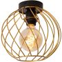 Lucide DANZA 21128/25/02 Plafondlamp 1x40w/e27 ip20
