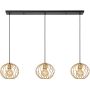 Lucide DANZA 21428/03/02 Hanglamp 3x40w/e27 ip20
