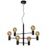 Lucide LEANNE 21421/06/30 Hanglamp 6x60w/e27 ip20