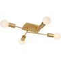 Lucide LESTER 21118/04/02 Plafondlamp 4x40w/e27 ip20