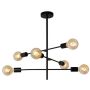 Lucide LESTER 21119/06/30 Plafondlamp 6x60w/e27 ip20