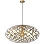 Lucide WOLFRAM 21417/65/02 Hanglamp 1x60w/e27 ip20