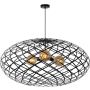 Lucide WOLFRAM 21417/99/30 Hanglamp 3x60w/e27 ip20