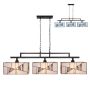 Prezent TIFFANY XV. 216 Hanglamp 3x60W/E27 IP20