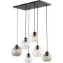 TK Lighting CUBUS 2164 Hanglamp 6x60W/E27
