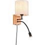 Trio NILAM 212879236 Wandlamp 2x31w/led+e27 3000k 310lm ip20