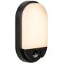 Lucide HUPS 22864/10/30 Wandlamp 1x10w/led 3000k 950lm ip54
