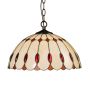 Prezent TIFFANY XVI. 226 Hanglamp 2x60W/E27 IP20