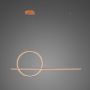 Altavola Design Linea No.2 LA087/PX100_40_4k_copper Hanglamp 2x23W/LED 4000K 1560lm IP44