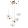 Altavola Design Mariposa LA102/CO6 Hanglamp 6x36W/LED 3000K 2160lm IP20