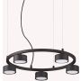 Ideal Lux MINOR 235516 Hanglamp 5x9W/GX53 ip20