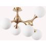 Ideal Lux NODI 241050 Plafondlamp 5x28W/E14 ip20