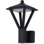 Italux Bons OWL-22474-BK Wandlamp 1x12W+3W/LED 3000K 590lm IP54