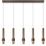 Lucide MARGARY 24402/30/96 Hanglamp 5x4.3w/led 2700k 2300lm ip20