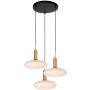 Lucide SINGALA 25413/13/02 Hanglamp 3x60w/e27 ip20