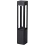 Italux Nutri OFL-22982-M-BK Vloerlamp 1x10W/LED 3000K 430lm IP54