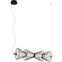 Italux Sanke PND-63849-4-BK Hanglamp 1x15W/LED 3000K 600lm IP20