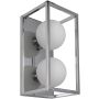 Italux Daisy MB-BR4367-W2 CH Wandlamp 2x4W/G9 IP20