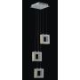 Italux Lauri MD1100341-3B Hanglamp 3x28.8W/LED IP20