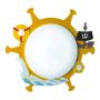 Prezent PIRAT 28024 Plafondlamp 3x9W/E14 IP20