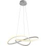 Italux Consa PND-19221C-WH Hanglamp 1x40W/LED 3000K/4000K/6000K 3400lm IP20